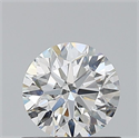 Natural Diamond 0.70 Carats, Round with Excellent Cut, G Color, SI1 Clarity and Certified by GIA