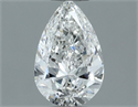 Diamante Natural 0.50 quilates, De pera , Color F, claridad VS2 y certificado GIA