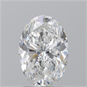 Natural Diamond 2.01 Carats, Oval with  Cut, F Color, VS1 Clarity and Certified by GIA