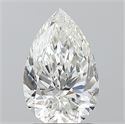 Natural Diamond 1.70 Carats, Pear with  Cut, G Color, VS2 Clarity and Certified by GIA