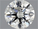 Natural Diamond 0.50 Carats, Round with Excellent Cut, I Color, SI1 Clarity and Certified by GIA