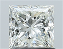 Diamante Natural 1.02 quilates, Princesa , Color I, claridad VVS1 y certificado IGI