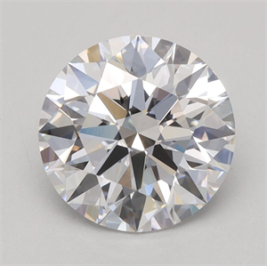 Picture of Lab Grown Diamond 1.18 Carats, Round with Ideal Cut, E Color, VVS2 Clarity and Certified by IGI