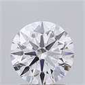 Lab Grown Diamond 1.54 Carats, Round with Ideal Cut, E Color, VS2 Clarity and Certified by IGI