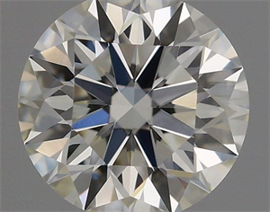 Picture of Natural Diamond 0.40 Carats, Round with Excellent Cut, I Color, VVS2 Clarity and Certified by GIA