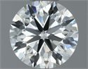 Diamante Natural 0.50 quilates, Redondo , Color H, claridad VVS2 y certificado IGI