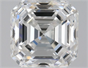Natural Diamond 1.10 Carats, Asscher with  Cut, E Color, VVS1 Clarity and Certified by GIA