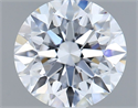 Del inventario de diamantes de laboratorio, 1.30 quilates, Redondo , Color F, claridad VVS1 y certificado IGI