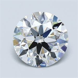 Foto Diamante Natural 1.40 quilates, Redondo , Color H, claridad VS1 y certificado GIA de