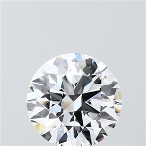 Picture of Lab Grown Diamond 1.50 Carats, Round with Ideal Cut, D Color, VVS2 Clarity and Certified by IGI