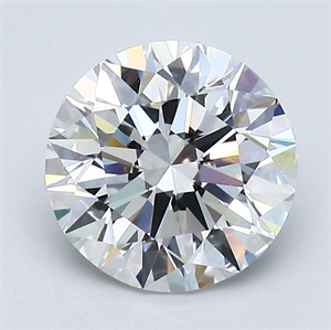Foto Diamante Natural 1.70 quilates, Redondo , Color F, claridad VVS2 y certificado GIA de