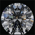 Natural Diamond 3.01 Carats, Round with Excellent Cut, E Color, VVS2 Clarity and Certified by GIA