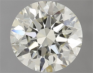 Picture of Natural Diamond 0.80 Carats, Round with Excellent Cut, L Color, VVS1 Clarity and Certified by IGI