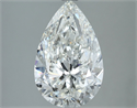 Diamante Natural 3.01 quilates, De pera , Color I, claridad SI2 y certificado GIA