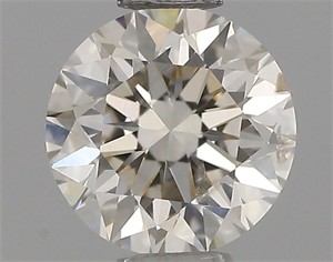 Picture of Natural Diamond 0.50 Carats, Round with Excellent Cut, K Color, SI1 Clarity and Certified by IGI