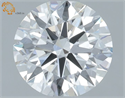 Lab Grown Diamond 1.20 Carats, Round with Ideal Cut, D Color, VS2 Clarity and Certified by IGI