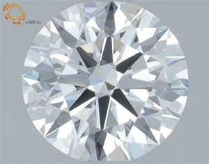 Picture of Lab Grown Diamond 1.20 Carats, Round with Ideal Cut, D Color, VS2 Clarity and Certified by IGI
