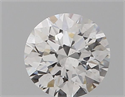 Natural Diamond 0.41 Carats, Round with Excellent Cut, E Color, SI1 Clarity and Certified by GIA