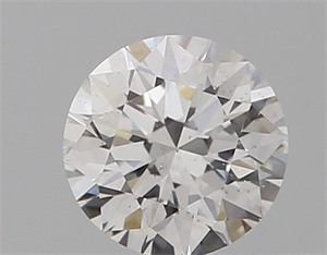 Picture of Natural Diamond 0.41 Carats, Round with Excellent Cut, E Color, SI1 Clarity and Certified by GIA