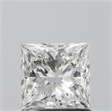 Natural Diamond 1.01 Carats, Princess with  Cut, F Color, VS1 Clarity and Certified by GIA