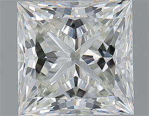 Foto Diamante Natural 1.71 quilates, Princesa , Color I, claridad VS1 y certificado GIA de