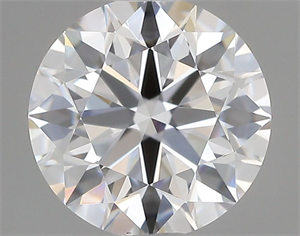 Picture of Lab Grown Diamond 1.07 Carats, Round with Ideal Cut, D Color, VVS2 Clarity and Certified by IGI