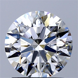 Foto Diamante Natural 1.51 quilates, Redondo , Color H, claridad VS2 y certificado GIA de