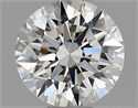 Diamante Natural 0.43 quilates, Redondo , Color F, claridad VVS1 y certificado GIA