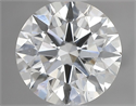 Diamante Natural 0.54 quilates, Redondo , Color H, claridad SI2 y certificado GIA