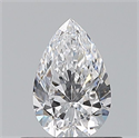 Diamante Natural 0.50 quilates, De pera , Color D, claridad VS1 y certificado GIA