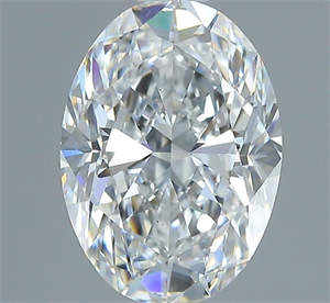 Picture of Natural Diamond 1.18 Carats, Oval with  Cut, E Color, VS1 Clarity and Certified by GIA
