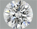 Lab Grown Diamond 1.40 Carats, Round with Ideal Cut, E Color, VS1 Clarity and Certified by IGI