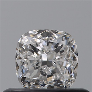 Foto Diamante Natural 0.41 quilates, Del cojín , Color D, claridad VVS1 y certificado GIA de