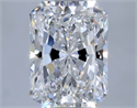 Diamante Natural 1.05 quilates, Radiante , Color D, claridad VVS2 y certificado GIA