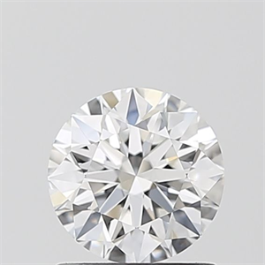 Picture of Lab Grown Diamond 1.04 Carats, Round with Ideal Cut, D Color, VVS2 Clarity and Certified by IGI