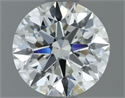 Natural Diamond 0.70 Carats, Round with Excellent Cut, G Color, VS2 Clarity and Certified by IGI