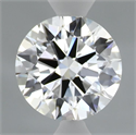 Del inventario de diamantes de laboratorio, 1.24 quilates, Redondo , Color E, claridad VVS2 y certificado IGI