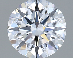 Picture of Lab Grown Diamond 1.06 Carats, Round with Ideal Cut, D Color, VVS2 Clarity and Certified by IGI