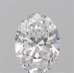 Picture of Natural Diamond 0.50 Carats, Oval with  Cut, D Color, VS1 Clarity and Certified by GIA
