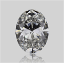 Natural Diamond 0.30 Carats, Oval with  Cut, G Color, VVS2 Clarity and Certified by GIA