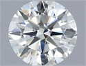 Diamante Natural 0.60 quilates, Redondo , Color I, claridad VS2 y certificado IGI