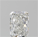 Natural Diamond 1.50 Carats, Radiant with  Cut, G Color, VS2 Clarity and Certified by GIA