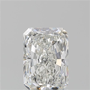 Foto Diamante Natural 1.50 quilates, Radiante , Color G, claridad VS2 y certificado GIA de