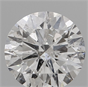 Natural Diamond 0.60 Carats, Round with Excellent Cut, G Color, I1 Clarity and Certified by GIA