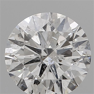 Picture of Natural Diamond 0.60 Carats, Round with Excellent Cut, G Color, I1 Clarity and Certified by GIA