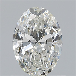 Picture of Natural Diamond 0.73 Carats, Oval with  Cut, G Color, VS2 Clarity and Certified by GIA