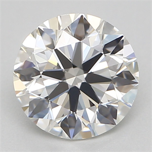 Picture of Natural Diamond 0.70 Carats, Round with Excellent Cut, H Color, VS1 Clarity and Certified by GIA