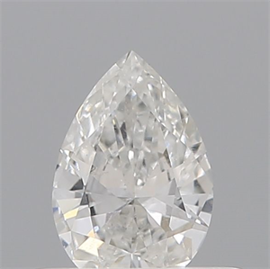 Picture of Natural Diamond 0.31 Carats, Pear with  Cut, F Color, I1 Clarity and Certified by GIA