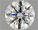 Diamante Natural 0.70 quilates, Redondo , Color H, claridad VVS1 y certificado GIA