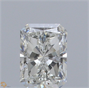 Natural Diamond 0.40 Carats, Radiant with  Cut, H Color, VS2 Clarity and Certified by GIA